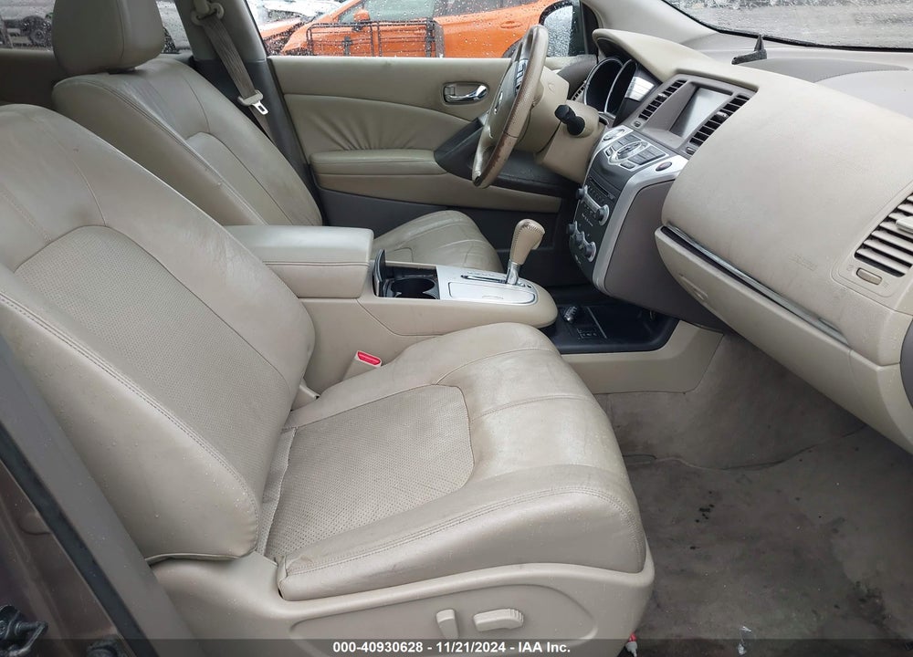 2010 NISSAN MURANO SL VIN: JN8AZ1MU3AW016497