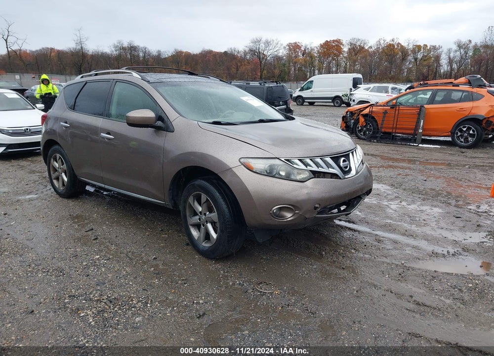 2010 NISSAN MURANO SL VIN: JN8AZ1MU3AW016497
