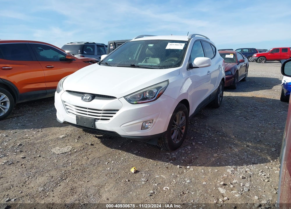2014 HYUNDAI TUCSON SE VIN: KM8JUCAG0EU948738