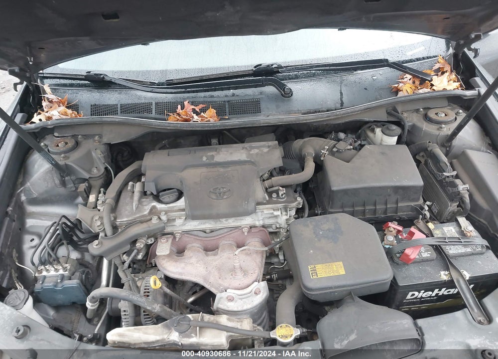 2012 TOYOTA CAMRY SE VIN: 4T1BF1FK2CU184968