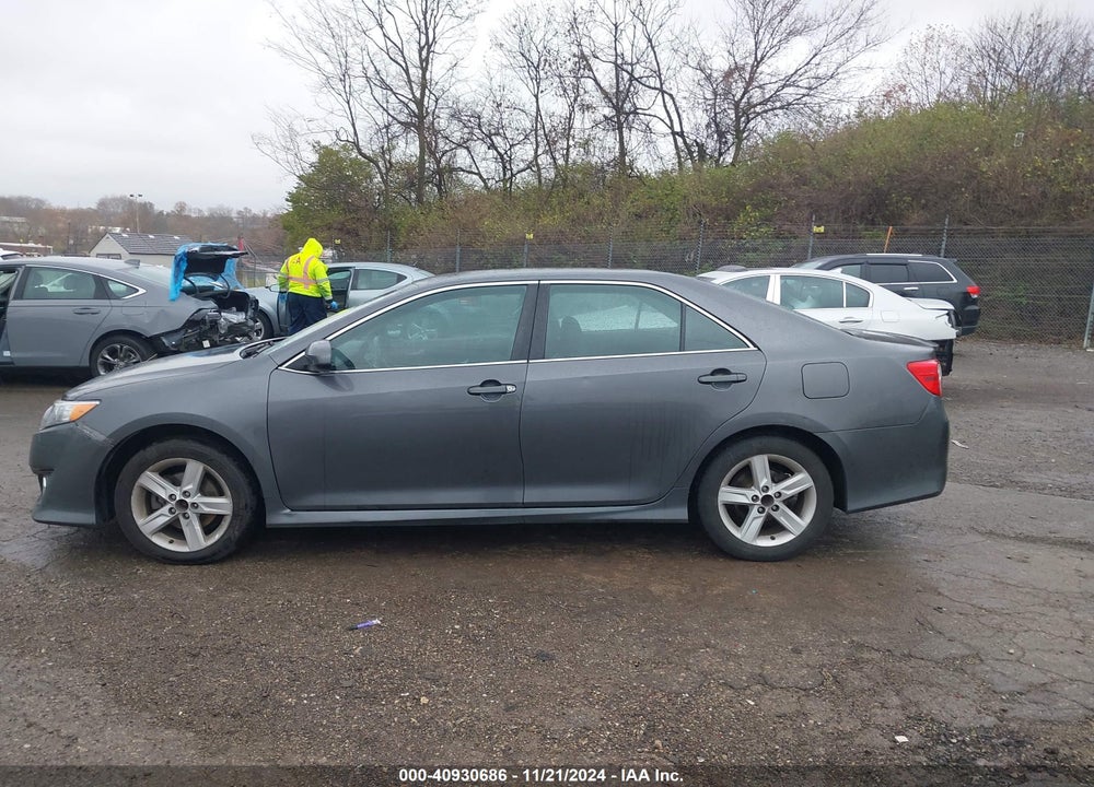 2012 TOYOTA CAMRY SE VIN: 4T1BF1FK2CU184968