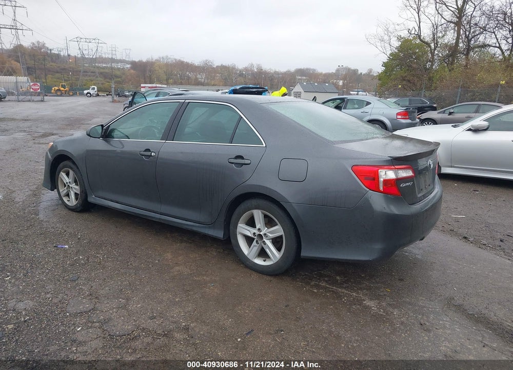 2012 TOYOTA CAMRY SE VIN: 4T1BF1FK2CU184968