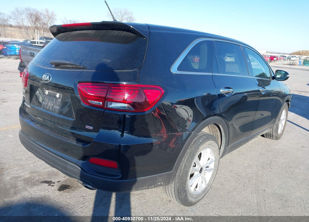 2019 KIA SORENTO 2.4L L VIN: 5XYPG4A37KG588566