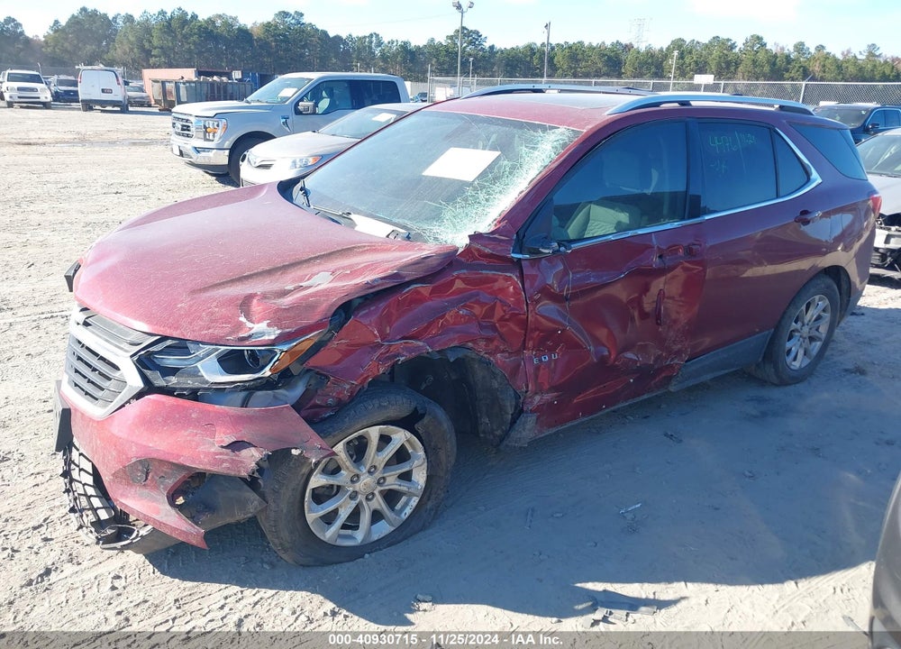2018 CHEVROLET EQUINOX LT VIN: 2GNAXJEV3J6136732
