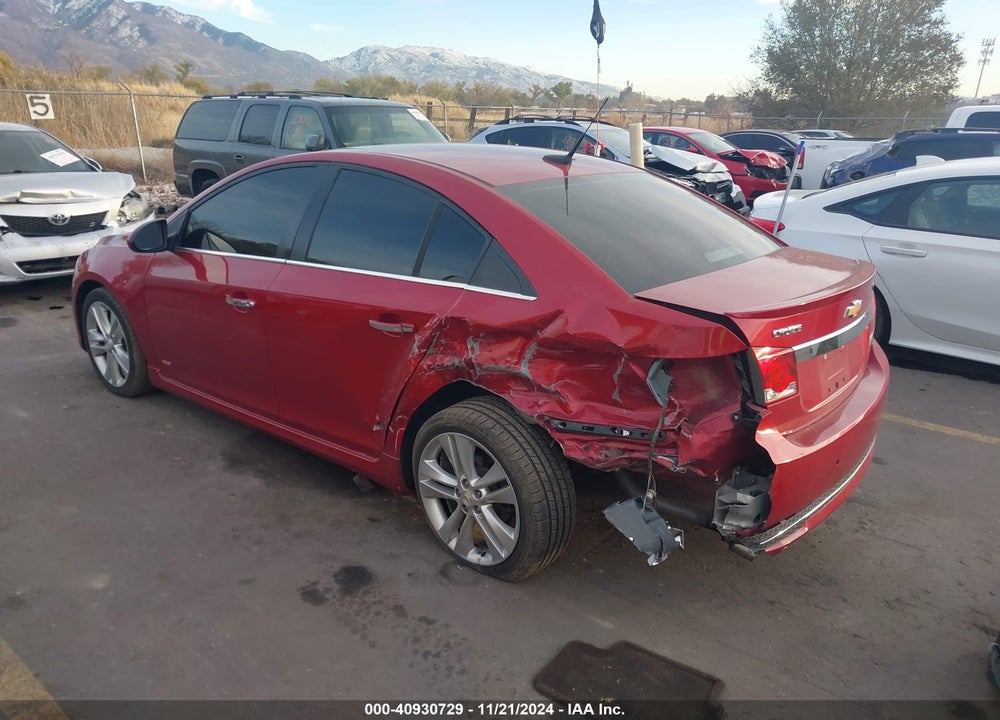 2011 CHEVROLET CRUZE LTZ VIN: 1G1PH5S95B7193832