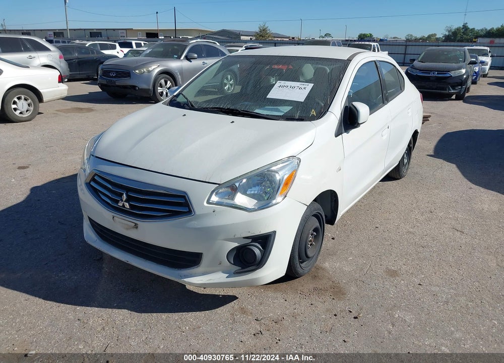 2018 MITSUBISHI MIRAGE G4 VIN: ML32F3FJ8JHF13837