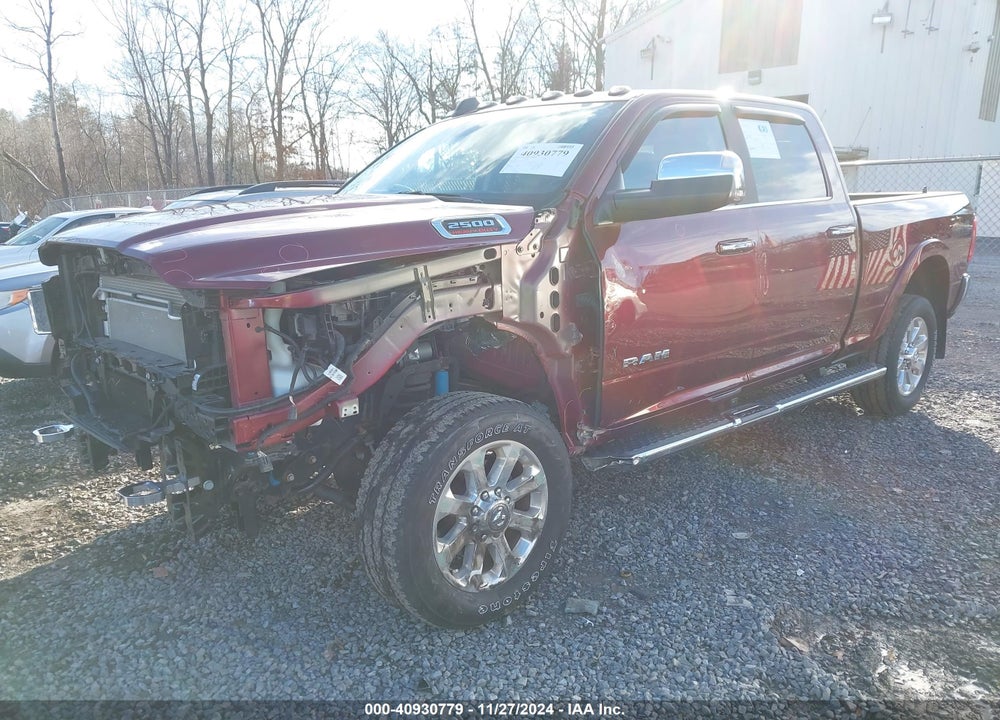 2022 RAM 2500 LAIE  4X4 6'4 BOX VIN: 3C6UR5FJ9NG117929
