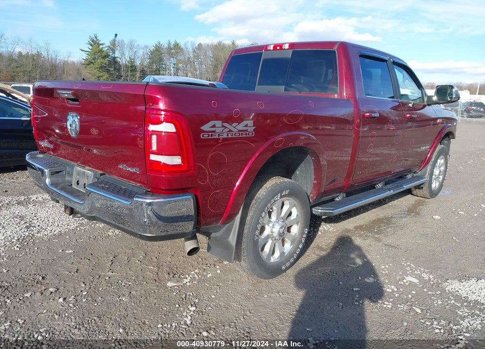 2022 RAM 2500 LAIE  4X4 6'4 BOX VIN: 3C6UR5FJ9NG117929