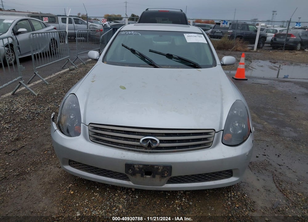2006 INFINITI G35 VIN: JNKCV51E36M520943