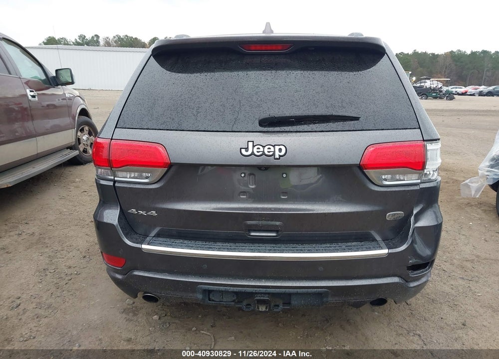 2014 JEEP GRAND CHEROKEE OVERLAND VIN: 1C4RJFCT4EC492759