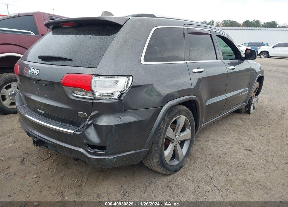 2014 JEEP GRAND CHEROKEE OVERLAND VIN: 1C4RJFCT4EC492759