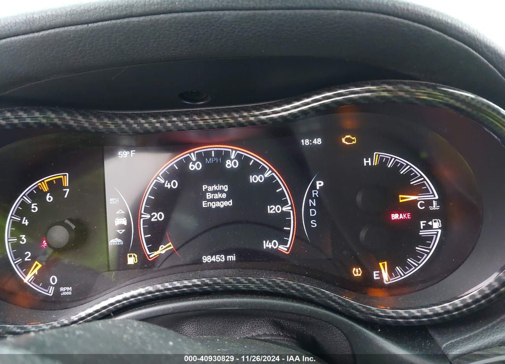 2014 JEEP GRAND CHEROKEE OVERLAND VIN: 1C4RJFCT4EC492759