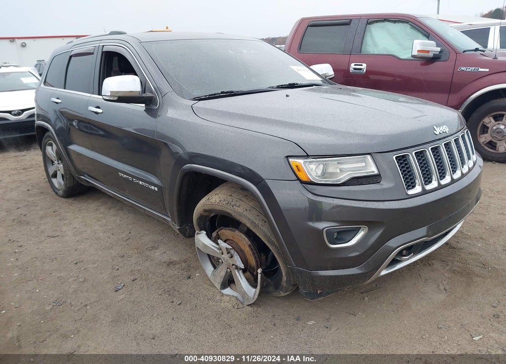 2014 JEEP GRAND CHEROKEE OVERLAND VIN: 1C4RJFCT4EC492759