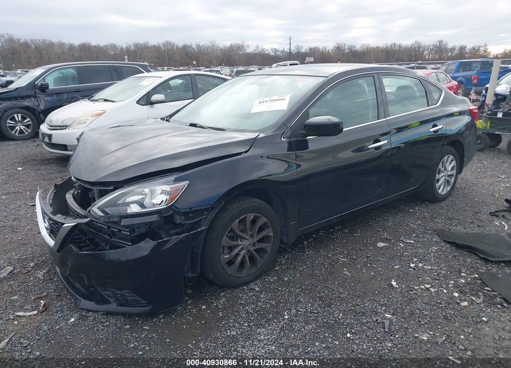 2019 NISSAN SENTRA SV VIN: 3N1AB7AP8KL614192