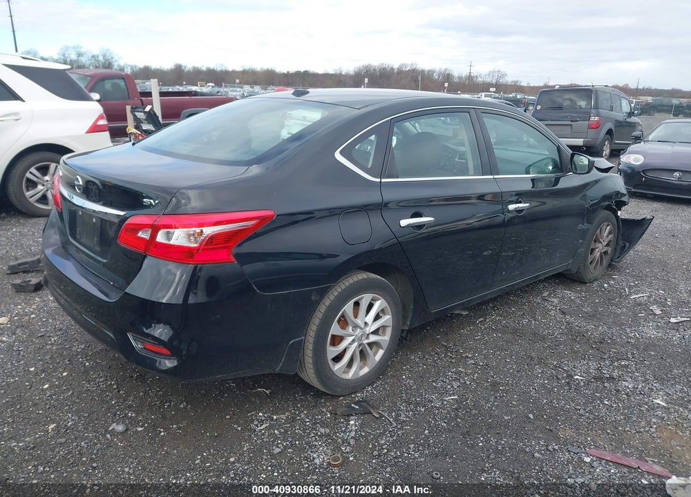 2019 NISSAN SENTRA SV VIN: 3N1AB7AP8KL614192