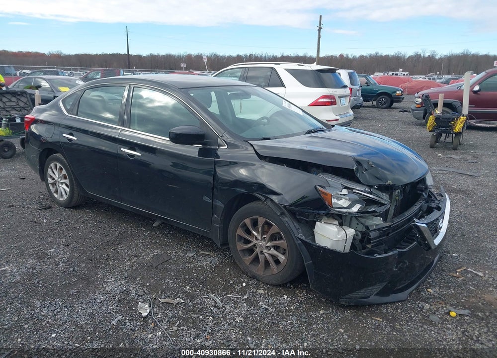 2019 NISSAN SENTRA SV VIN: 3N1AB7AP8KL614192