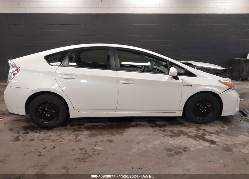2012 TOYOTA PRIUS THREE VIN: JTDKN3DU0C5404559