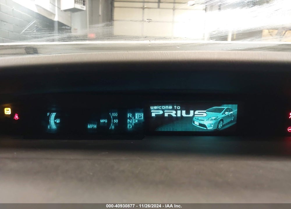 2012 TOYOTA PRIUS THREE VIN: JTDKN3DU0C5404559