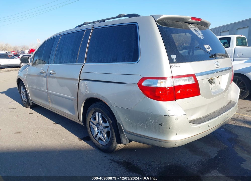 2006 HONDA ODYSSEY TOURING VIN: 5FNRL38856B070372