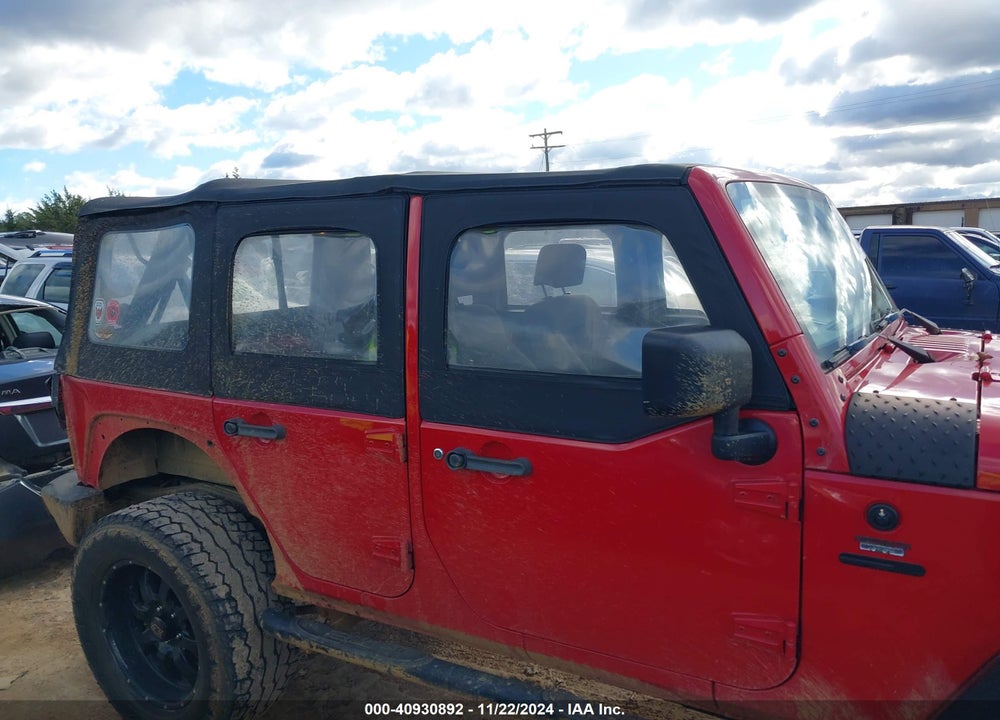2009 JEEP WRANGLER UNLIMITED X VIN: 1J4GA39189L785320