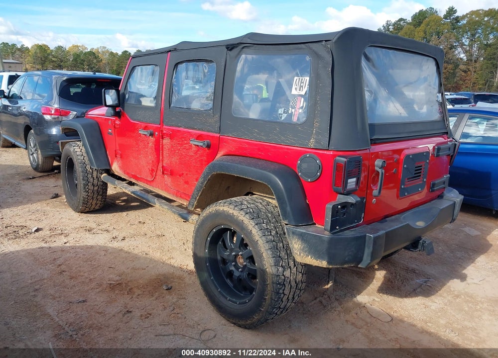 2009 JEEP WRANGLER UNLIMITED X VIN: 1J4GA39189L785320