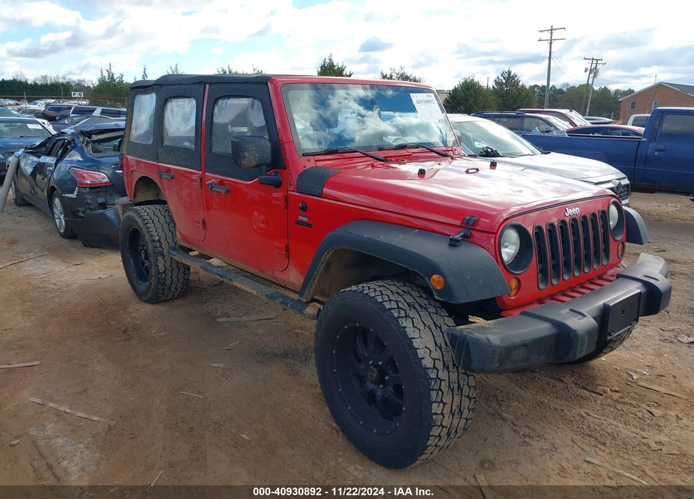 2009 JEEP WRANGLER UNLIMITED X VIN: 1J4GA39189L785320
