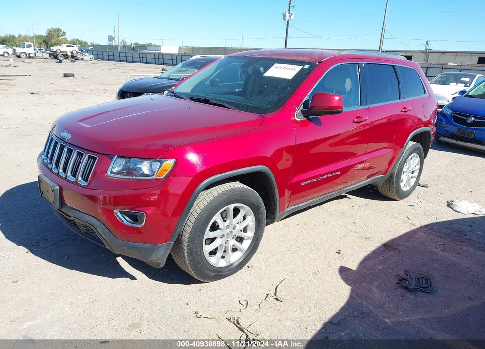 2014 JEEP GRAND CHEROKEE LAREDO VIN: 1C4RJFAG6EC142944