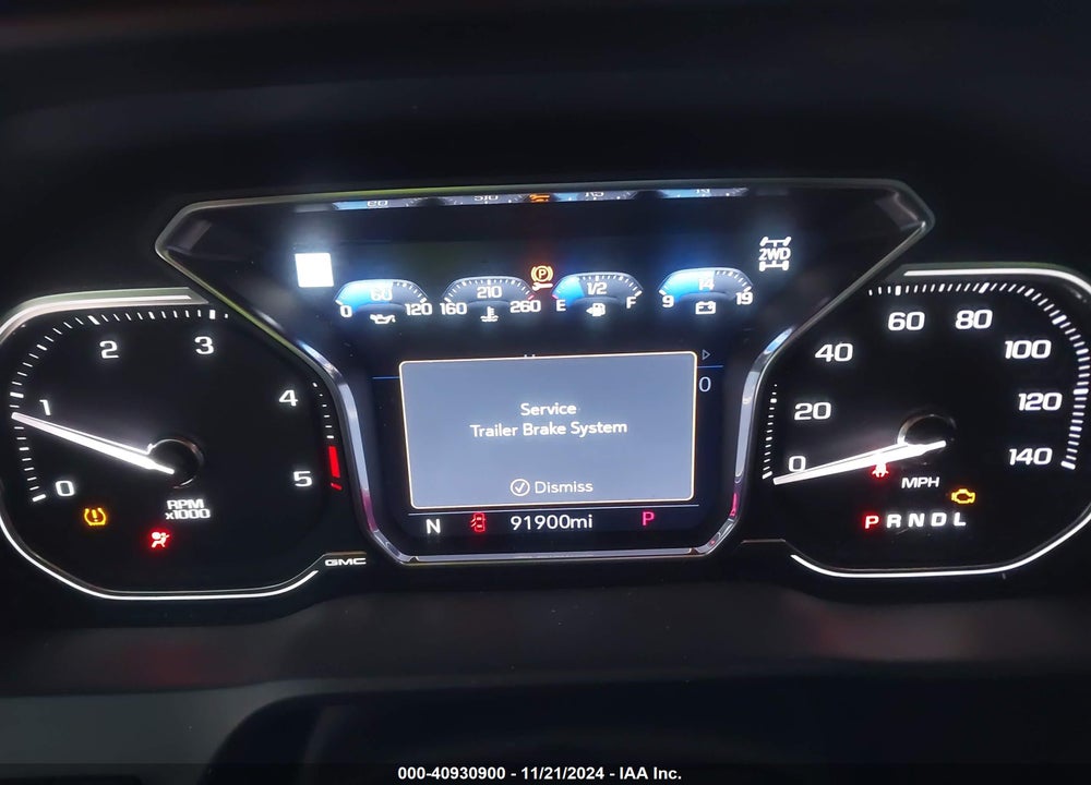 2020 GMC SIERRA 2500HD 4WD  STANDARD BED SLT VIN: 1GT49NEYXLF184402