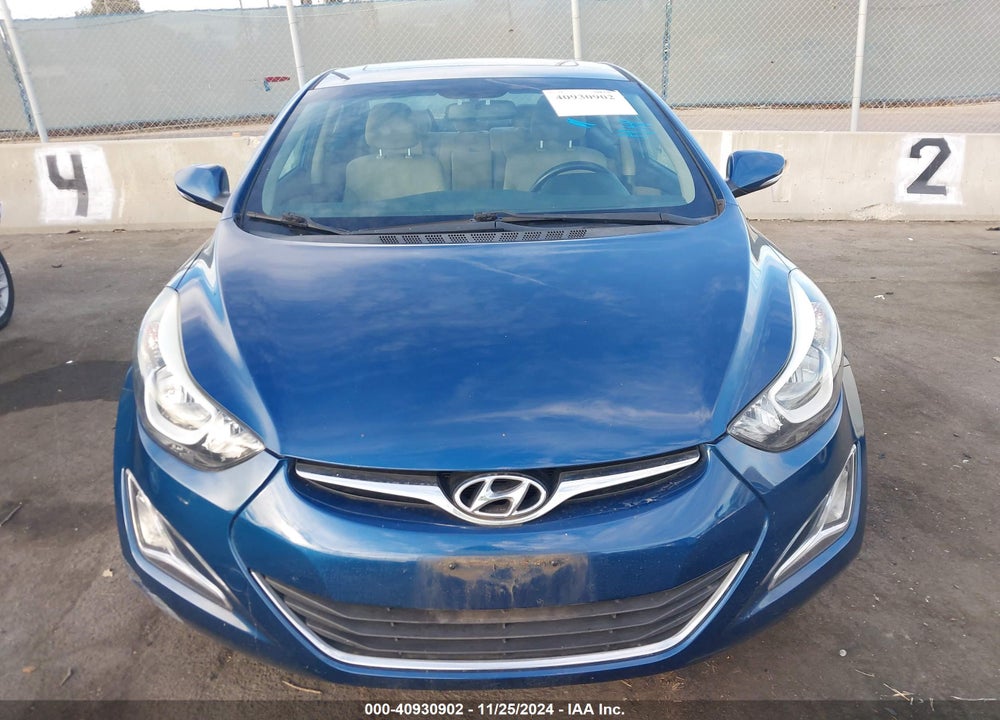2016 HYUNDAI ELANTRA VALUE EDITION VIN: KMHDH4AE3GU505038