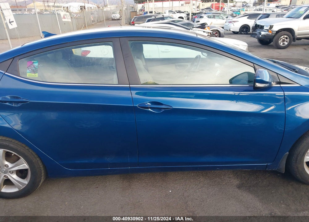 2016 HYUNDAI ELANTRA VALUE EDITION VIN: KMHDH4AE3GU505038