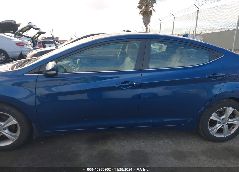 2016 HYUNDAI ELANTRA VALUE EDITION VIN: KMHDH4AE3GU505038