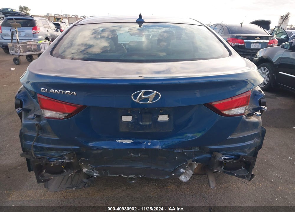 2016 HYUNDAI ELANTRA VALUE EDITION VIN: KMHDH4AE3GU505038