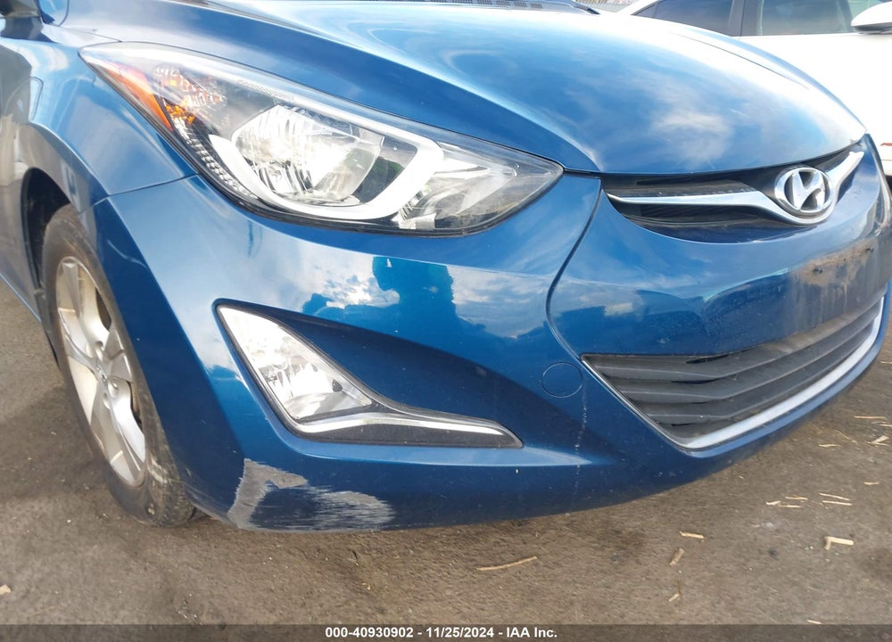 2016 HYUNDAI ELANTRA VALUE EDITION VIN: KMHDH4AE3GU505038