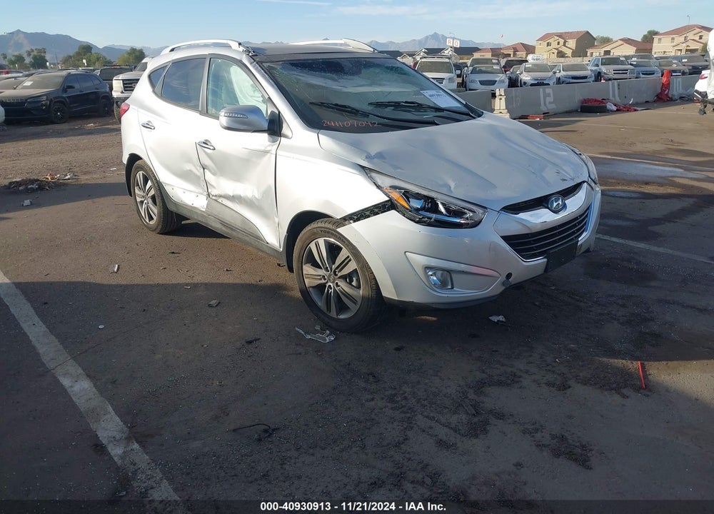 2014 HYUNDAI TUCSON LIMITED VIN: KM8JU3AG1EU797974