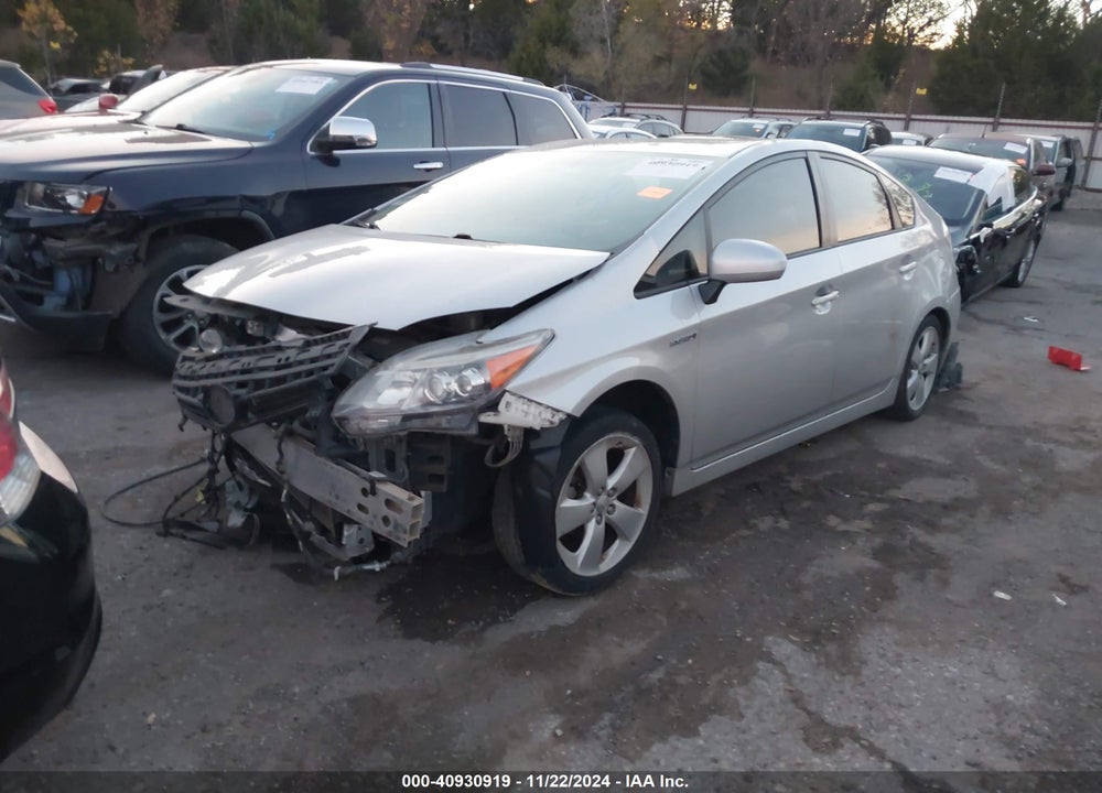 2014 TOYOTA PRIUS VIN: JTDKN3DU5E0366584