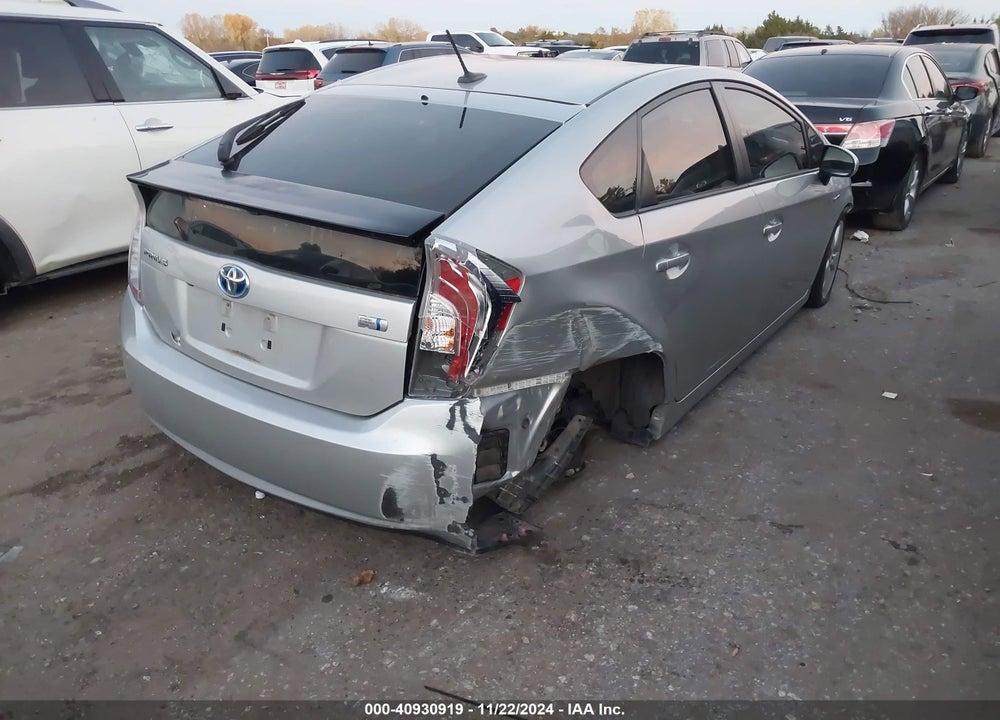 2014 TOYOTA PRIUS VIN: JTDKN3DU5E0366584