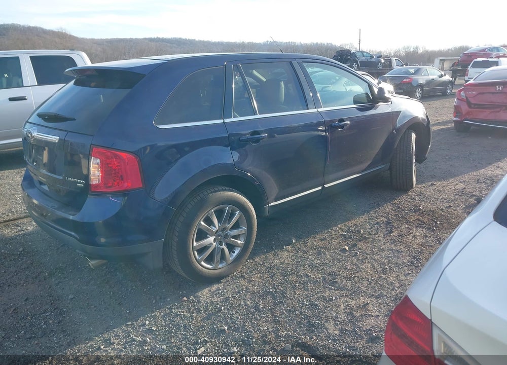 2011 FORD EDGE LIMITED VIN: 2FMDK4KC3BBB25176