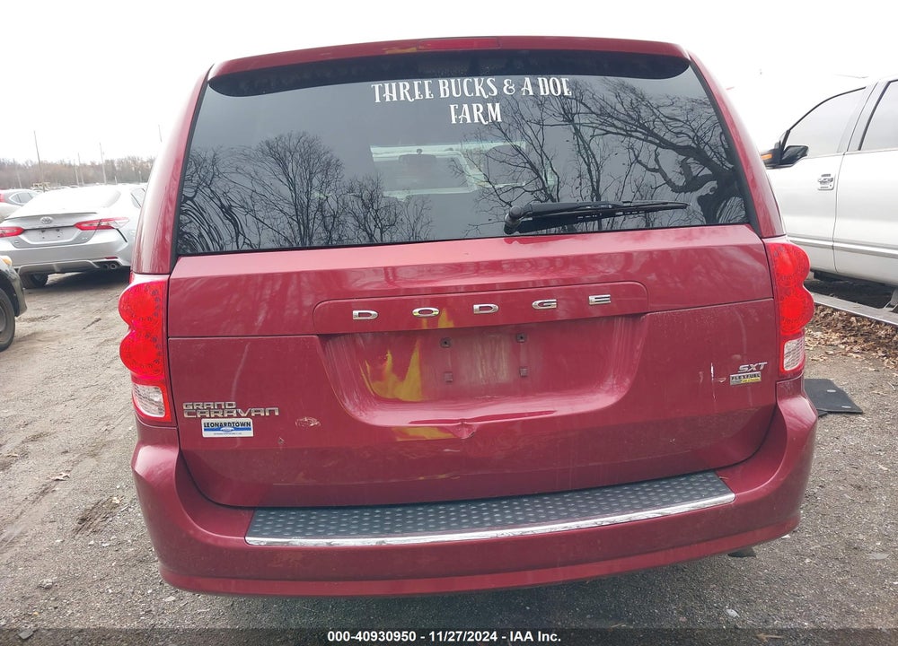 2014 DODGE GRAND CARAVAN SXT VIN: 2C4RDGCG6ER206515
