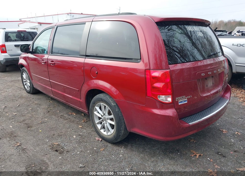 2014 DODGE GRAND CARAVAN SXT VIN: 2C4RDGCG6ER206515
