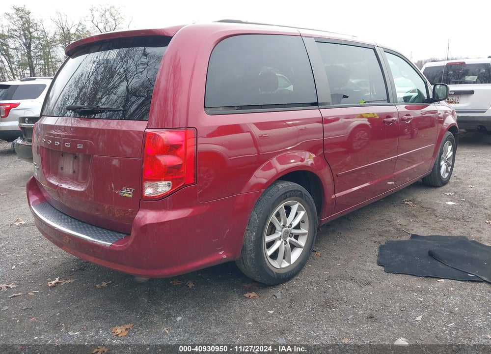 2014 DODGE GRAND CARAVAN SXT VIN: 2C4RDGCG6ER206515