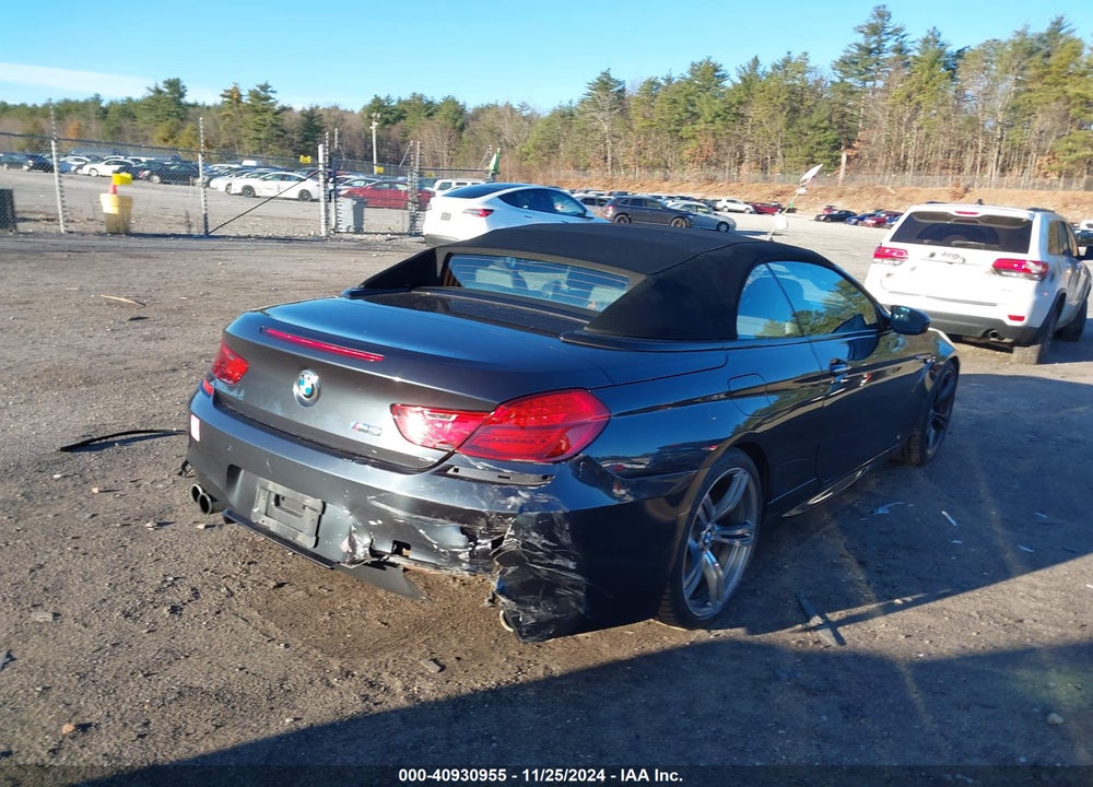 2013 BMW M6 VIN: WBSLZ9C54DDZ77907