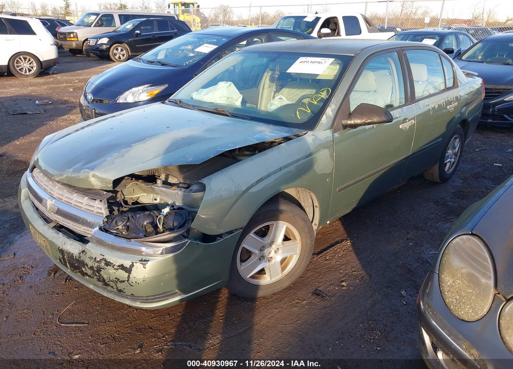 2005 CHEVROLET MALIBU LS VIN: 1G1ZT54855F115170