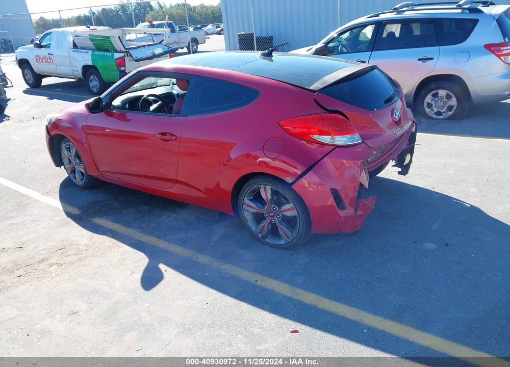 2015 HYUNDAI VELOSTER FLEX VIN: KMHTC6AD6FU225982