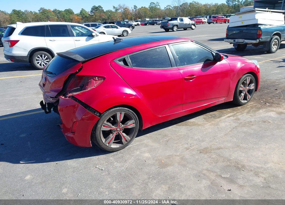 2015 HYUNDAI VELOSTER FLEX VIN: KMHTC6AD6FU225982