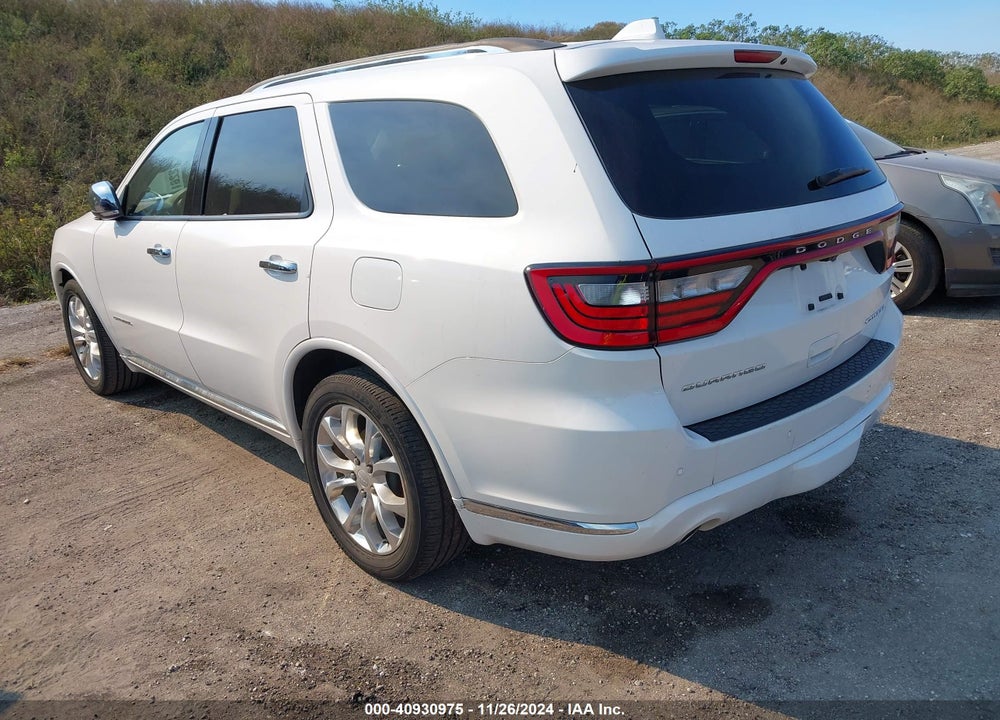 2018 DODGE DURANGO CITADEL RWD VIN: 1C4RDHEG2JC316421