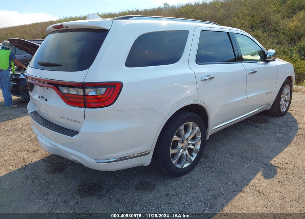 2018 DODGE DURANGO CITADEL RWD VIN: 1C4RDHEG2JC316421