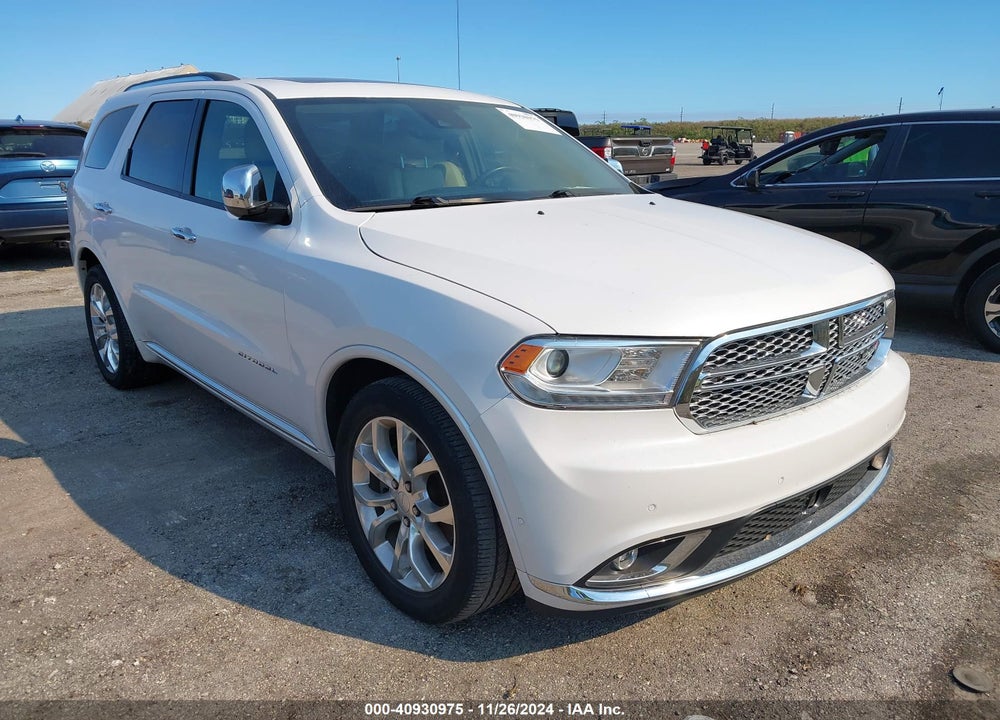2018 DODGE DURANGO CITADEL RWD VIN: 1C4RDHEG2JC316421