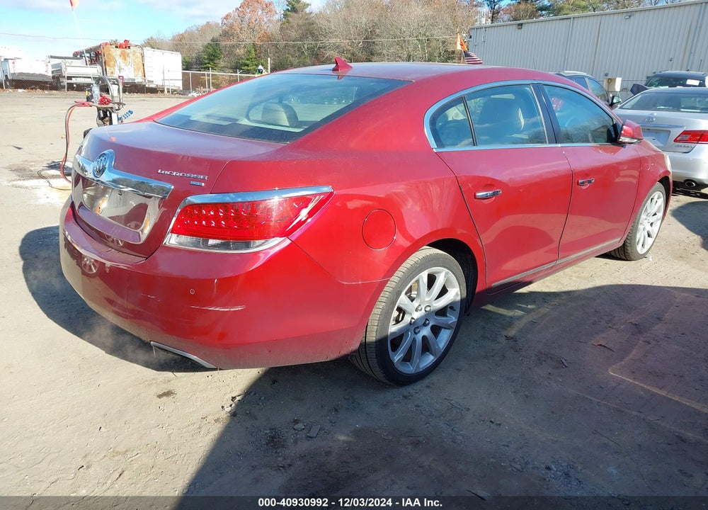 2011 BUICK LACROSSE CXS VIN: 1G4GE5ED4BF302542