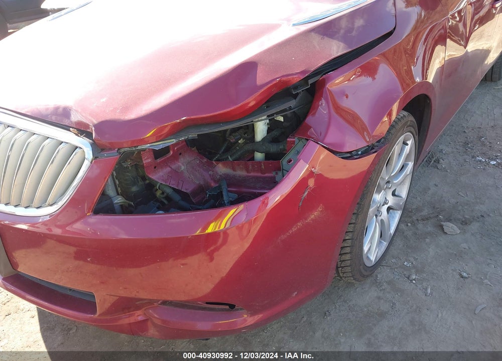 2011 BUICK LACROSSE CXS VIN: 1G4GE5ED4BF302542