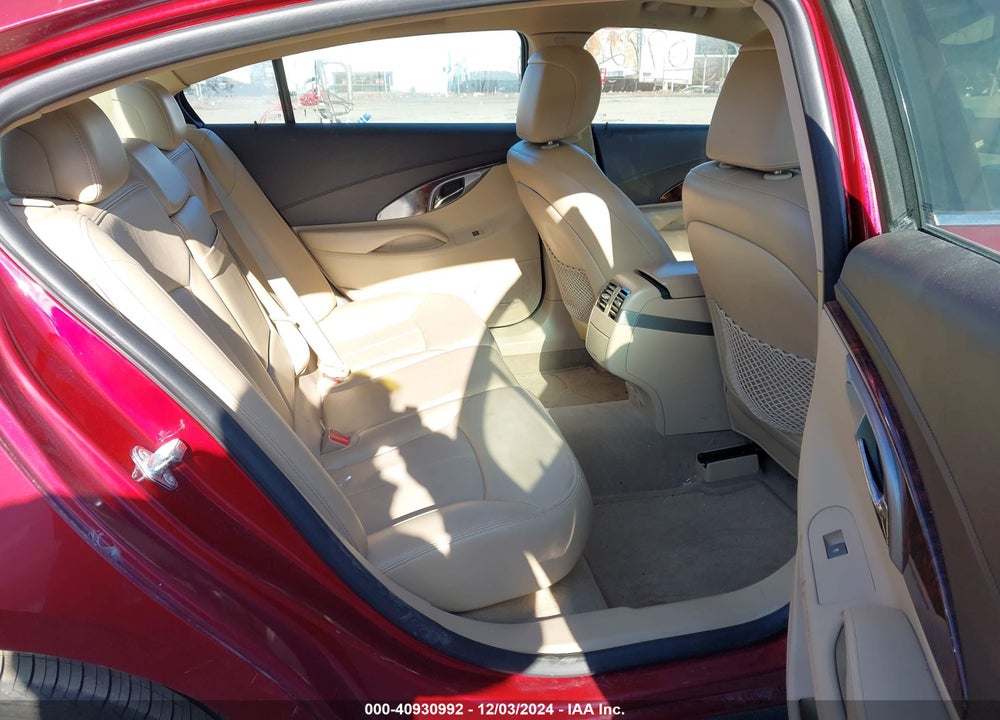 2011 BUICK LACROSSE CXS VIN: 1G4GE5ED4BF302542